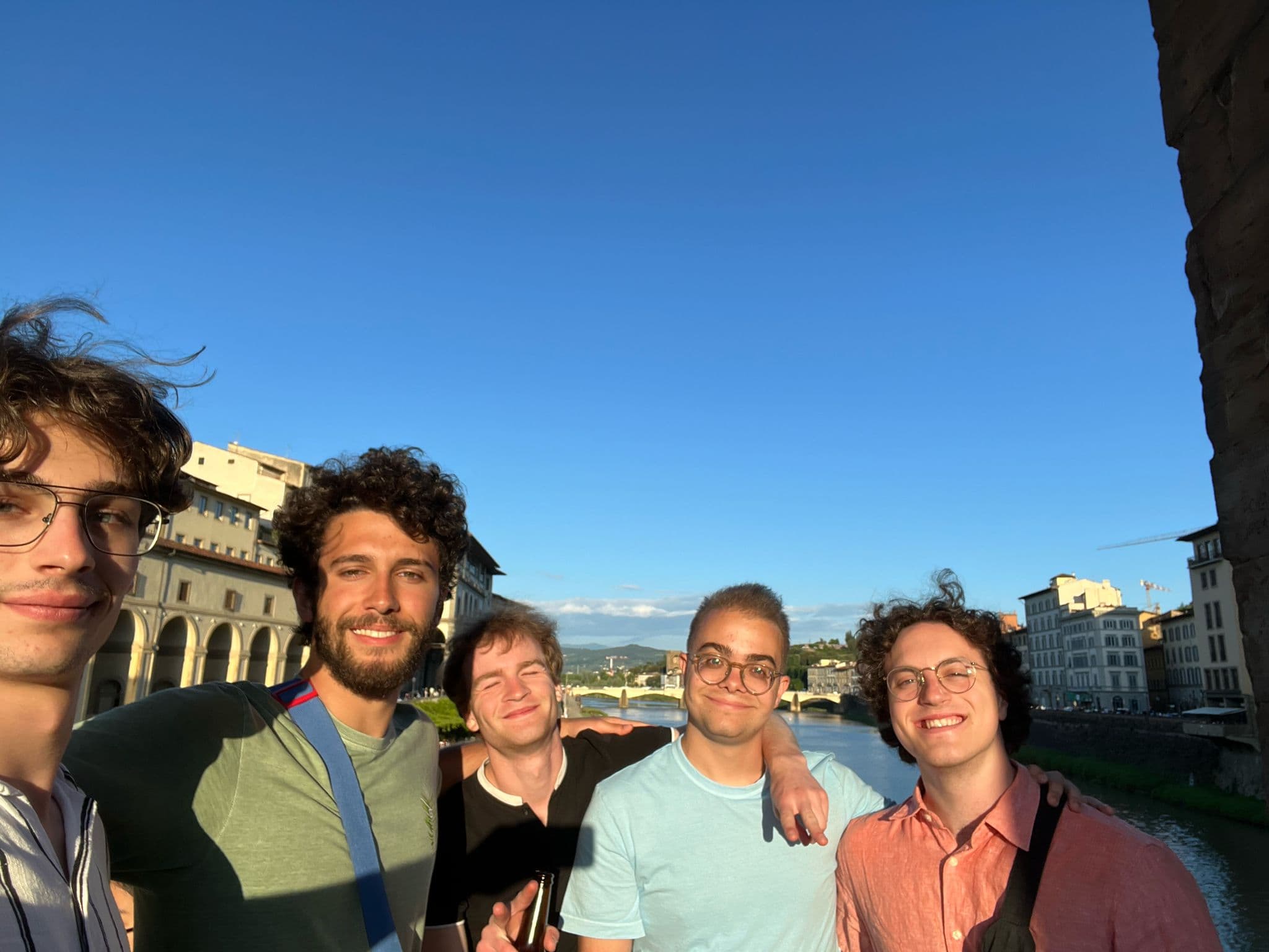 Florence bridge selfie